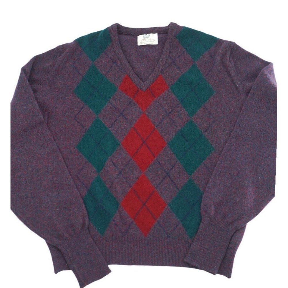 Vintage Lord Jeff Virgin Lambs Wool Sweater